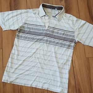 📦3/$20 Silver Cliff Beach Polo T-Shirt Large